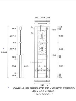 Oaklands Side Lite / Side Panel | Front Porch Properties
