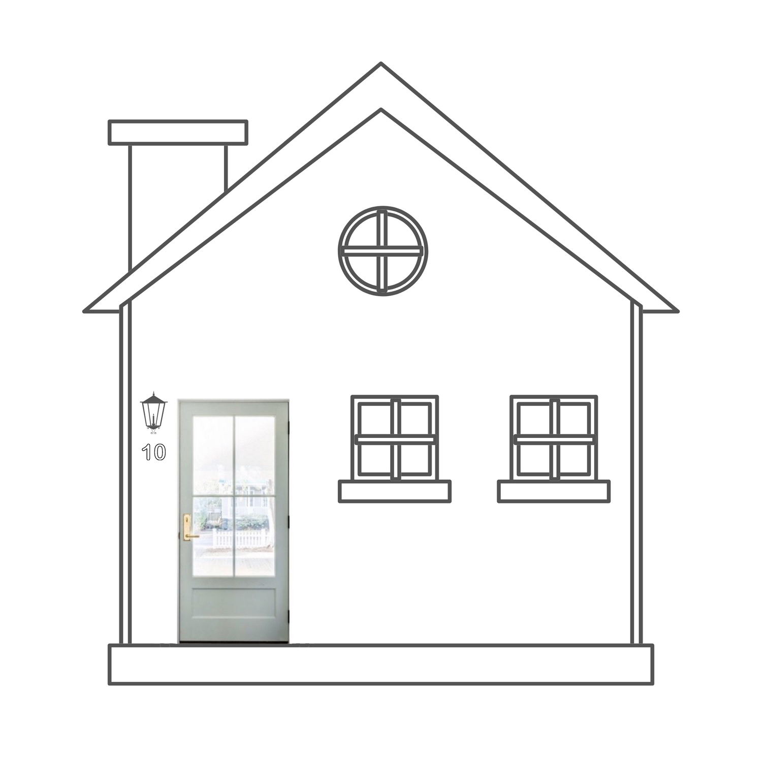 Ivy Willow Exterior Door by Front Porch Properties