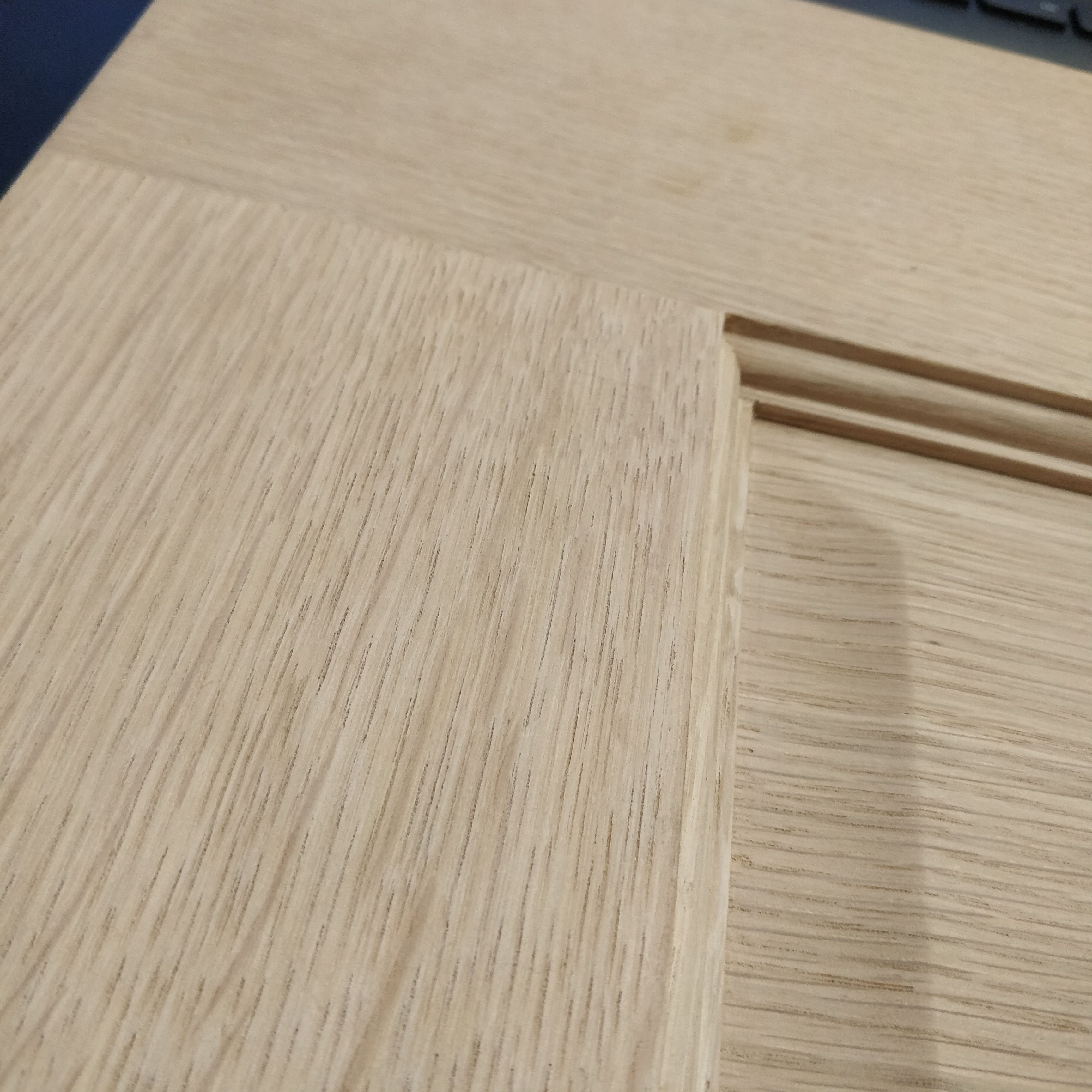 Oak door surface