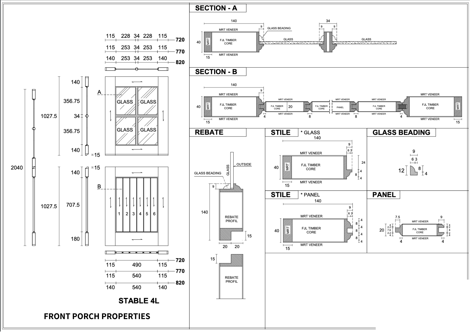 Oaklands Stable Door | Front Porch Properties Doors Brisbane