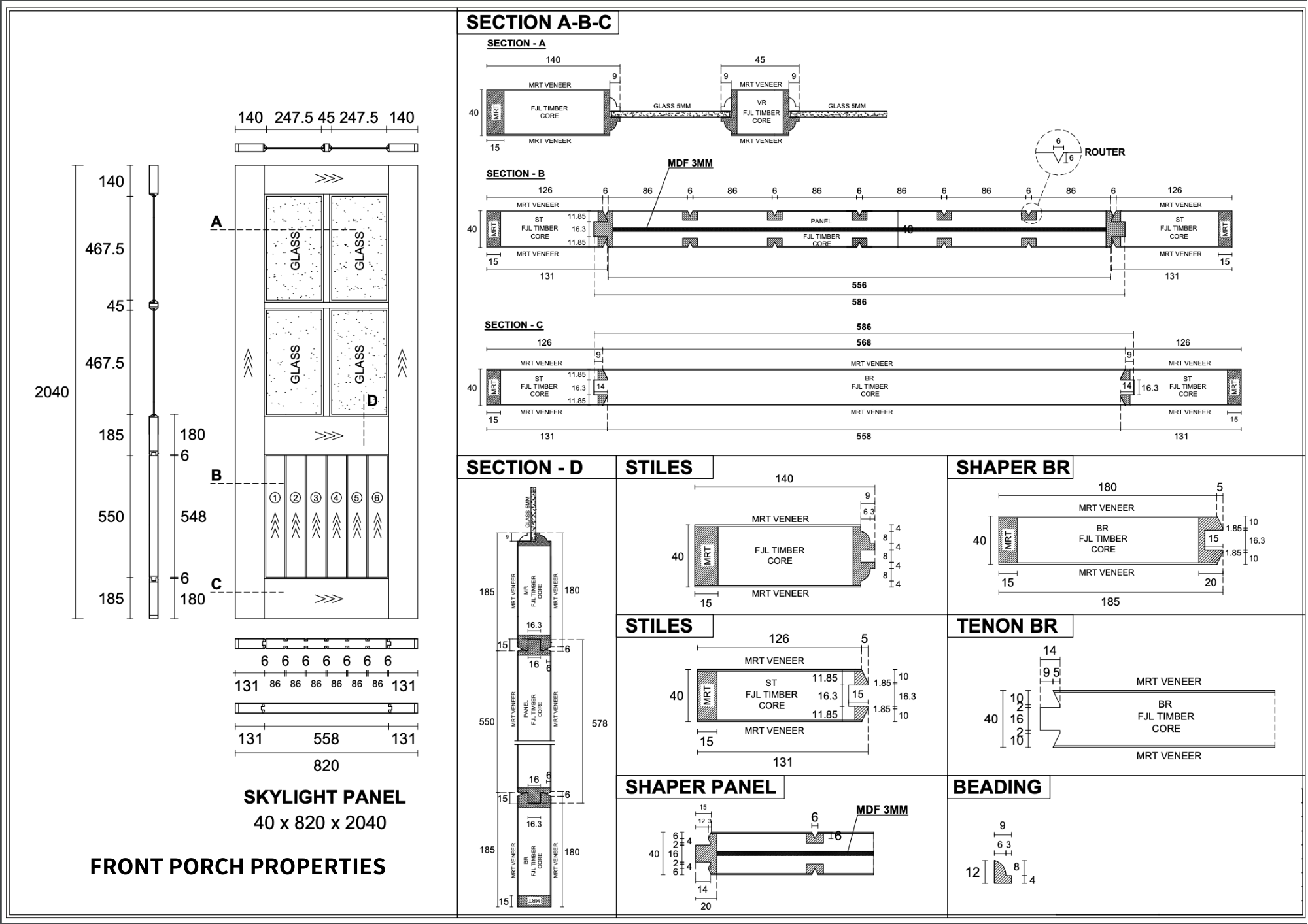 Oaklands External Door by Front Porch Properties Brisbane Doors