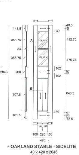 Oaklands Stable Sidelite/Side Panel