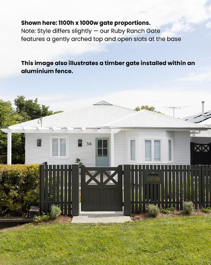 Ruby Ranch Gate