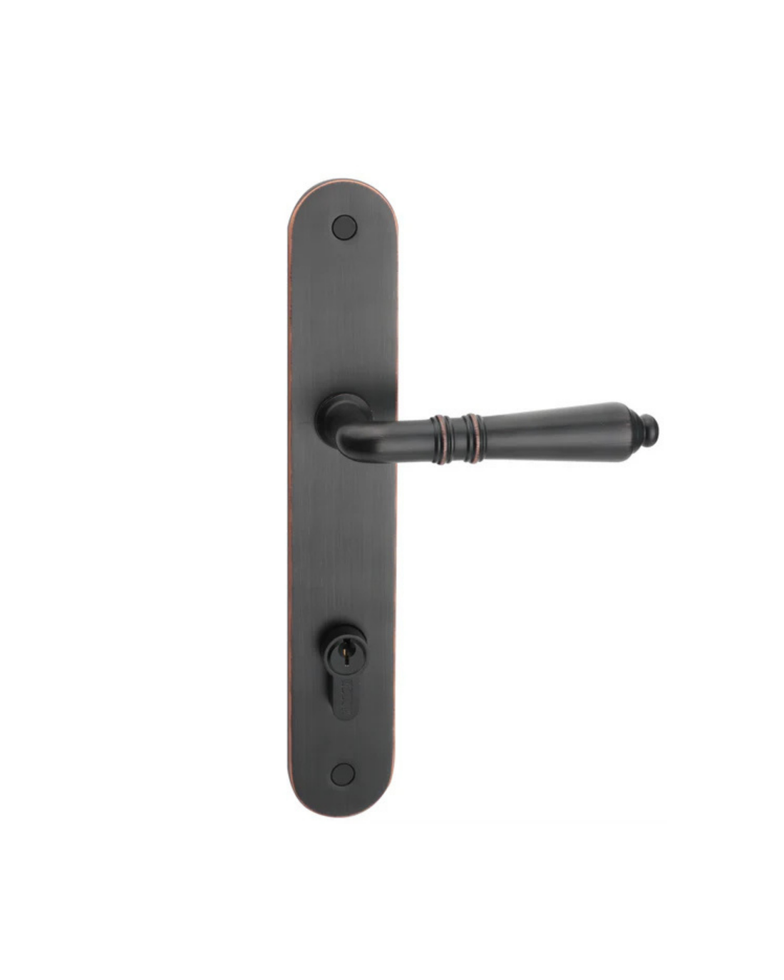 Dora ("Modern Round" Long Plate)