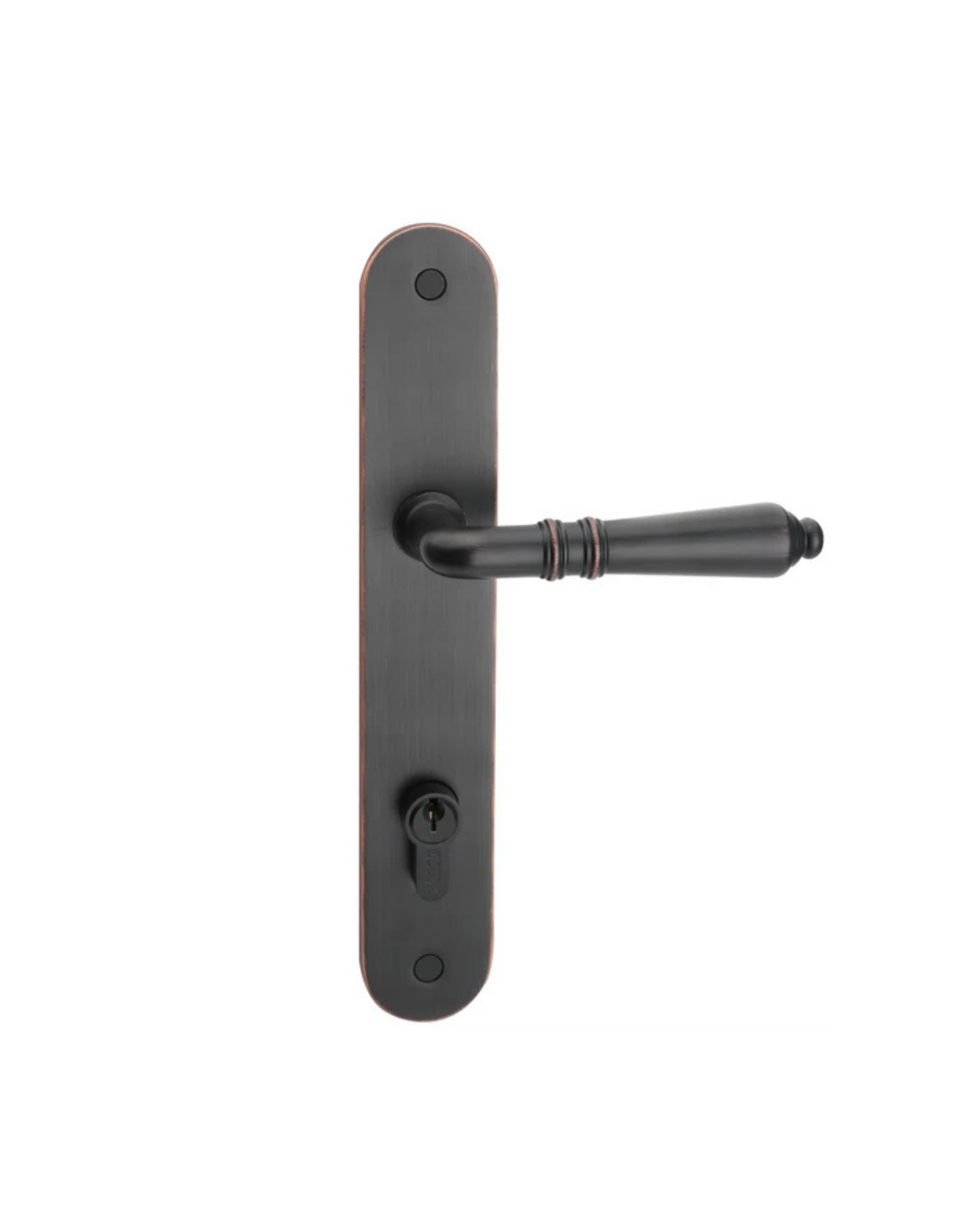 Dora ("Modern Round" Long Plate)