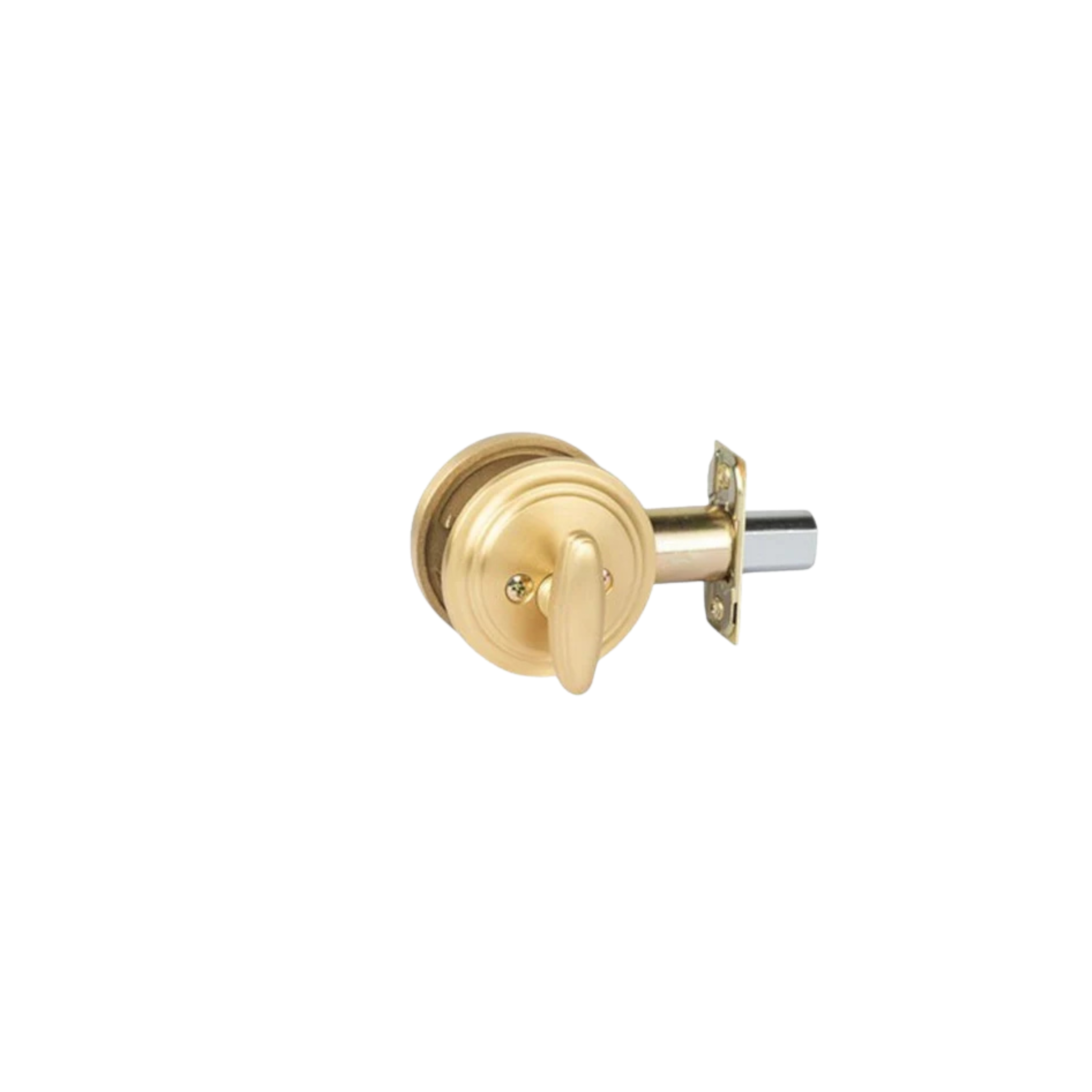 Forged Brass Deadbolt (Round)