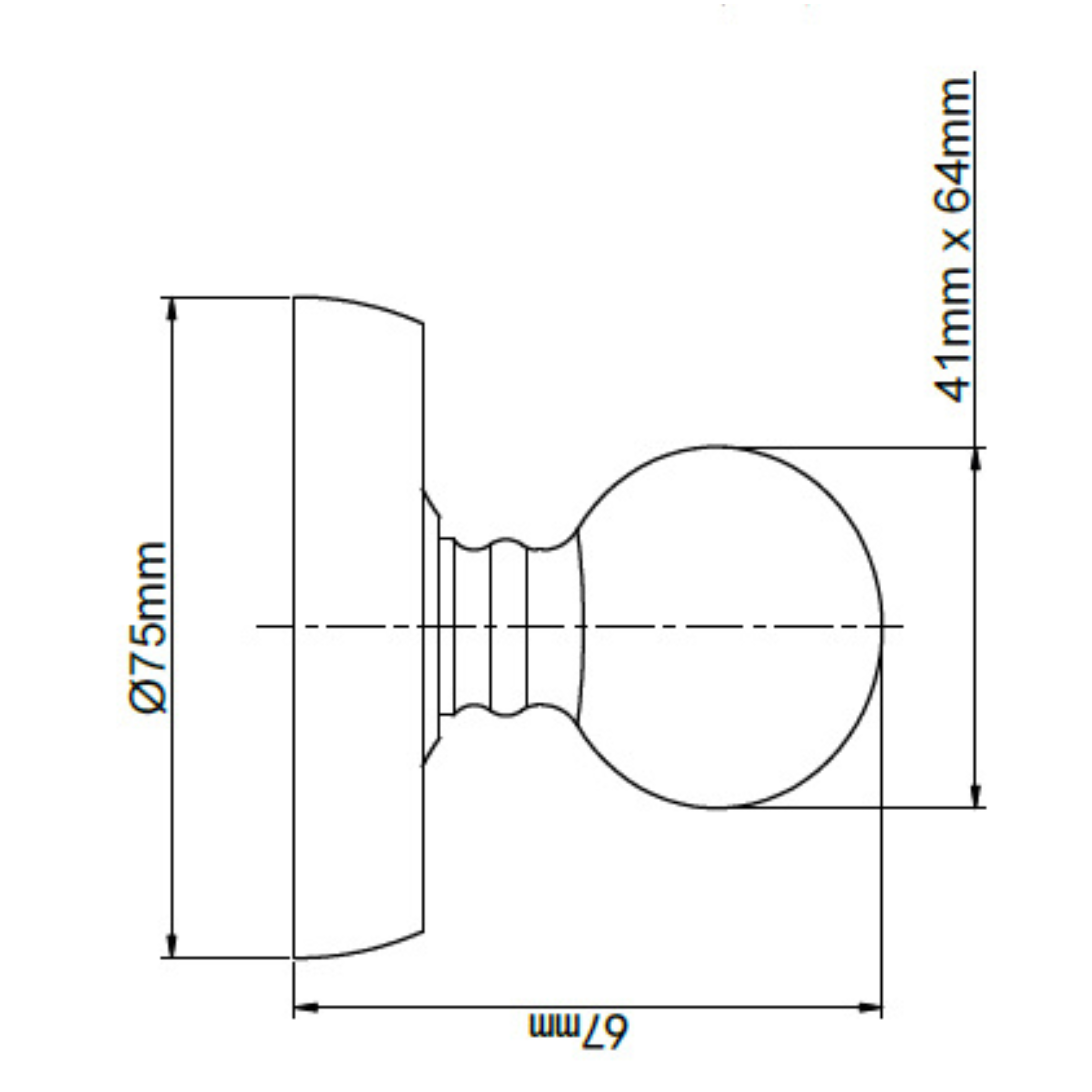 Uovo Door Knob